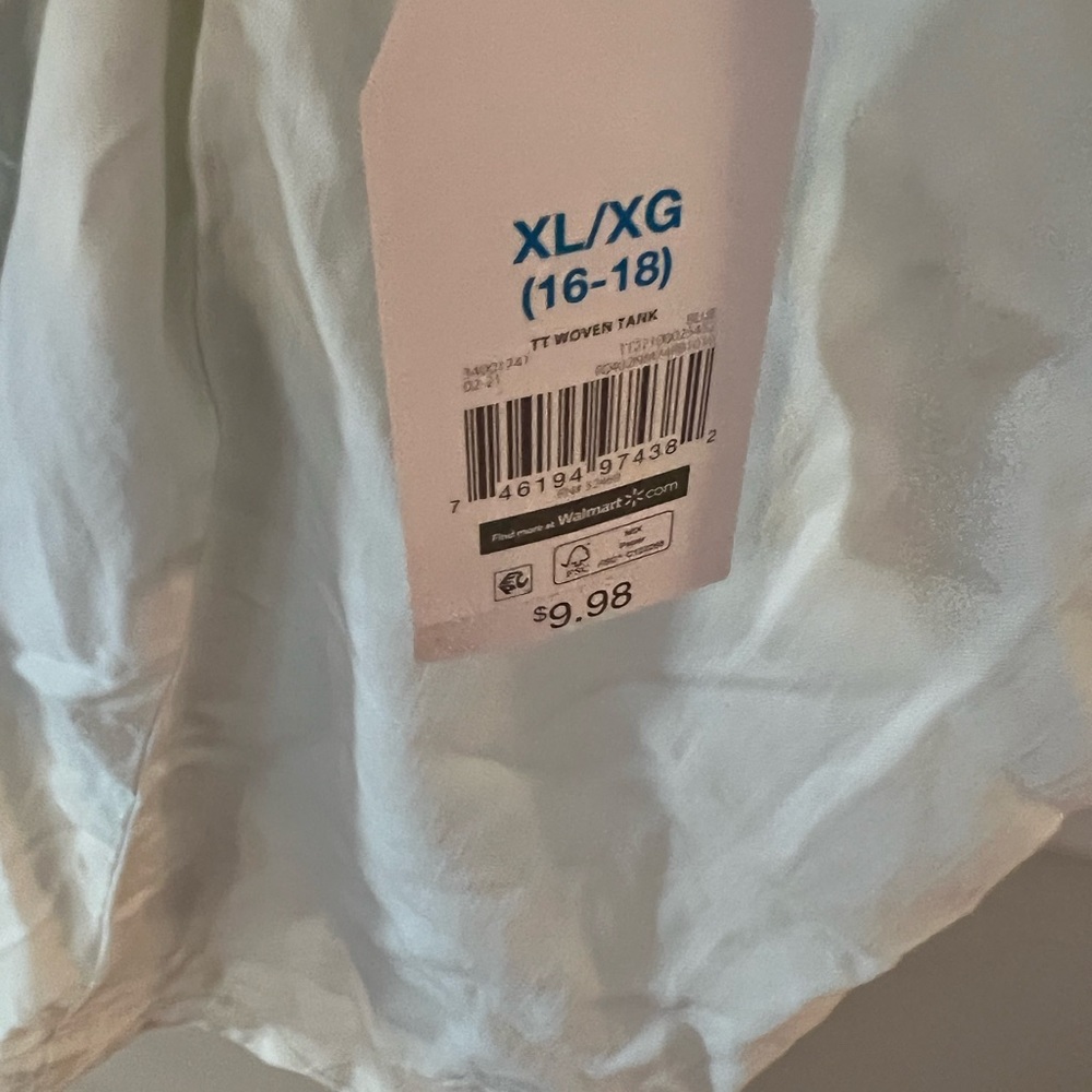 Time and Tru tank size XL 16-18. NWT - Picture 2 of 2